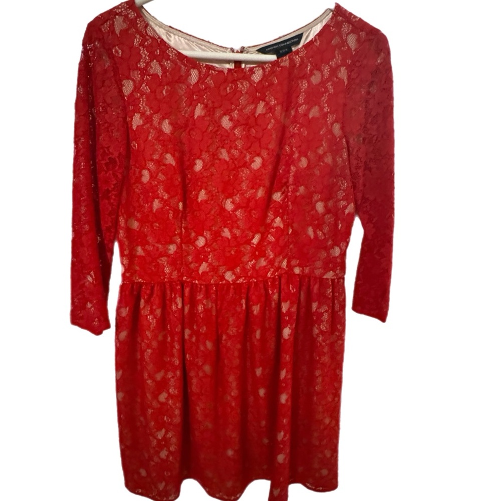 Red Lace Dress